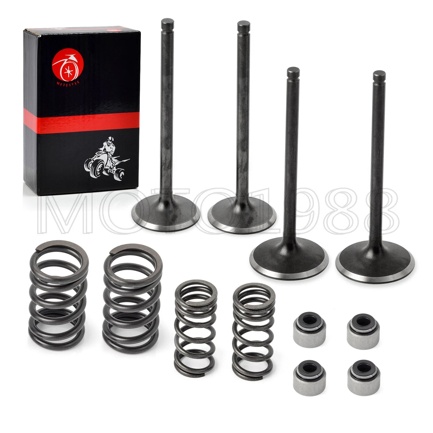 Intake Exhaust Valves Seals Spring for Polaris Predator 500 Outlaw 500 (2003-2007)