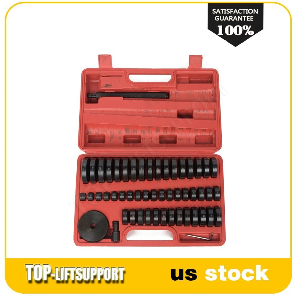 52Pc Bearing Seal Driver Tool Kit for Custom Bushing Hydraulic Press