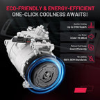 AC Compressor w/Clutch for Mercedes-Benz GL450 GL350 GL63 AMG (2014–2015)