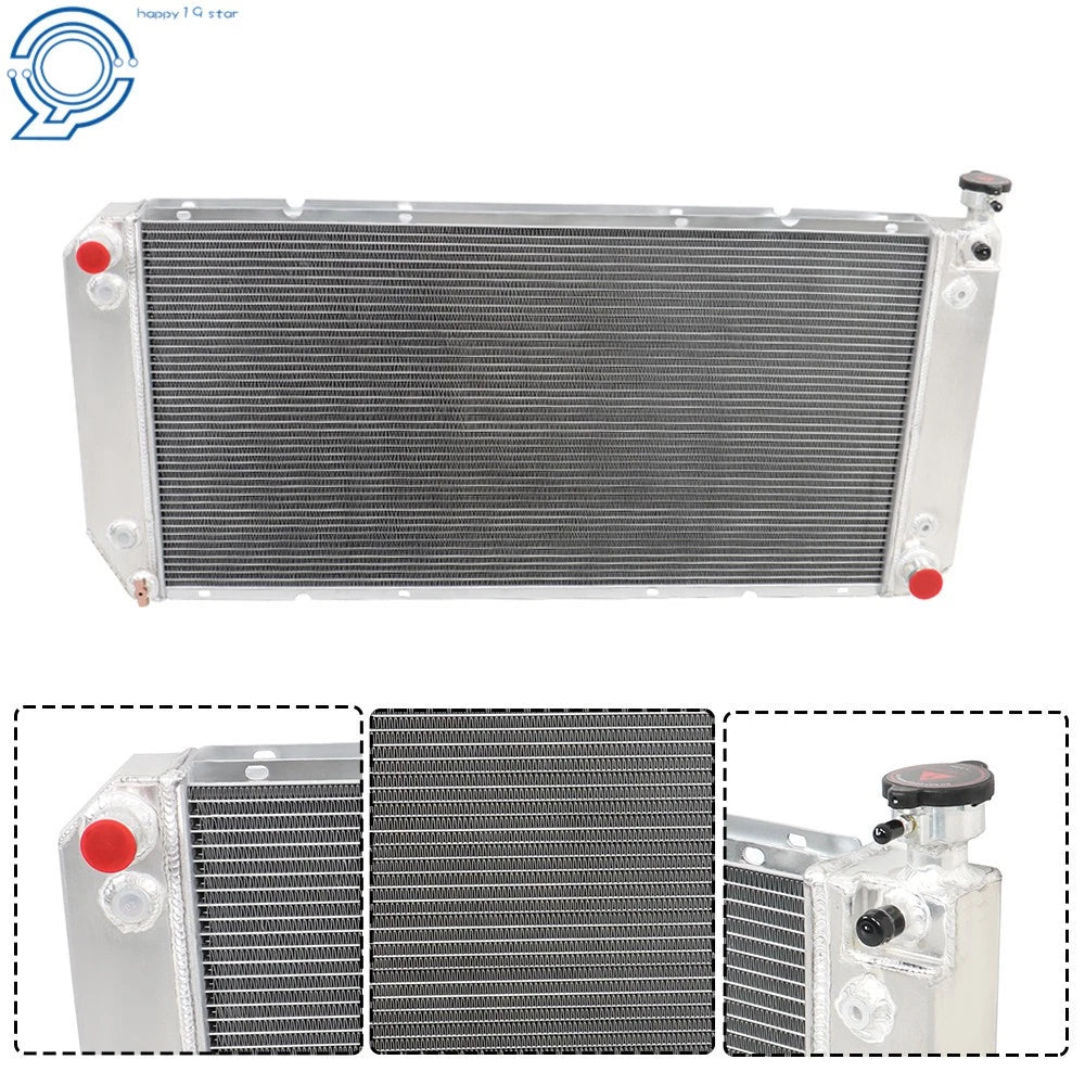 3-Row Aluminum Radiator for Chevy C/K Truck 1500 2500 3500 (1988–1999)