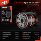 Engine Oil Filter for GMC Sierra 1500 and Sierra 2500 (1999–2006)