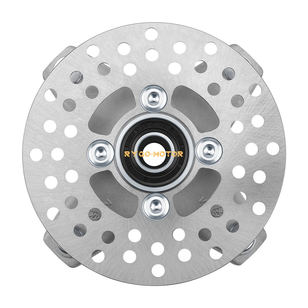 Front Wheel Hub & Brake Disc Rotor for Yamaha Raptor 660R 700 700R YFZ450 (2001–2020)