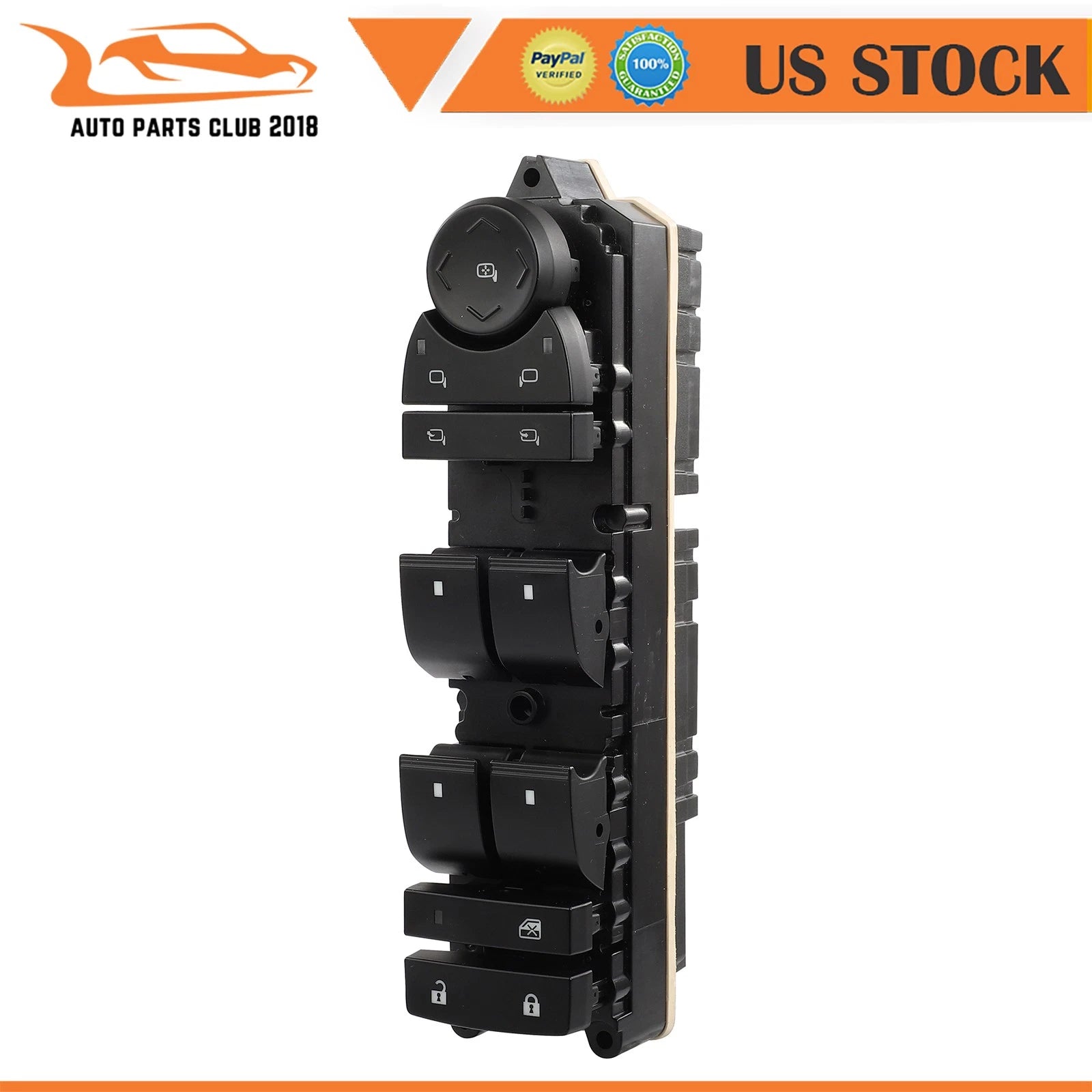 Window Switch for Cadillac Escalade GMC Yukon XL1500 2500 (2007–2008)