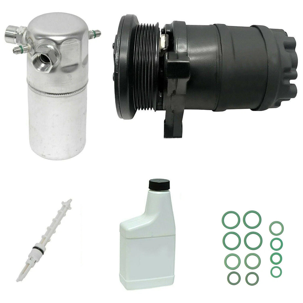 AC Compressor Kit with Drier and Tube Replacement for Toyota Hilux (1998–2004)