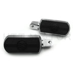 Chrome Skull Rubber Footpeg for Honda VT1300 Shadow (2010–2013)