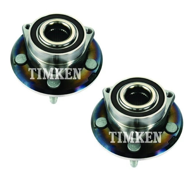 Set of 2 Rear Timken Wheel Bearing & Hub Kit for Cadillac CTS, Chevy Camaro (RWD)