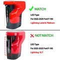 Right Side Tail Light for Ford F-150 Lightning (2022–2024) NL34-13B504-AG
