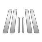 6Pc Chrome Pillar Post Covers for 22-24 Pontiac G6 - Upgrade Your Auto P5811