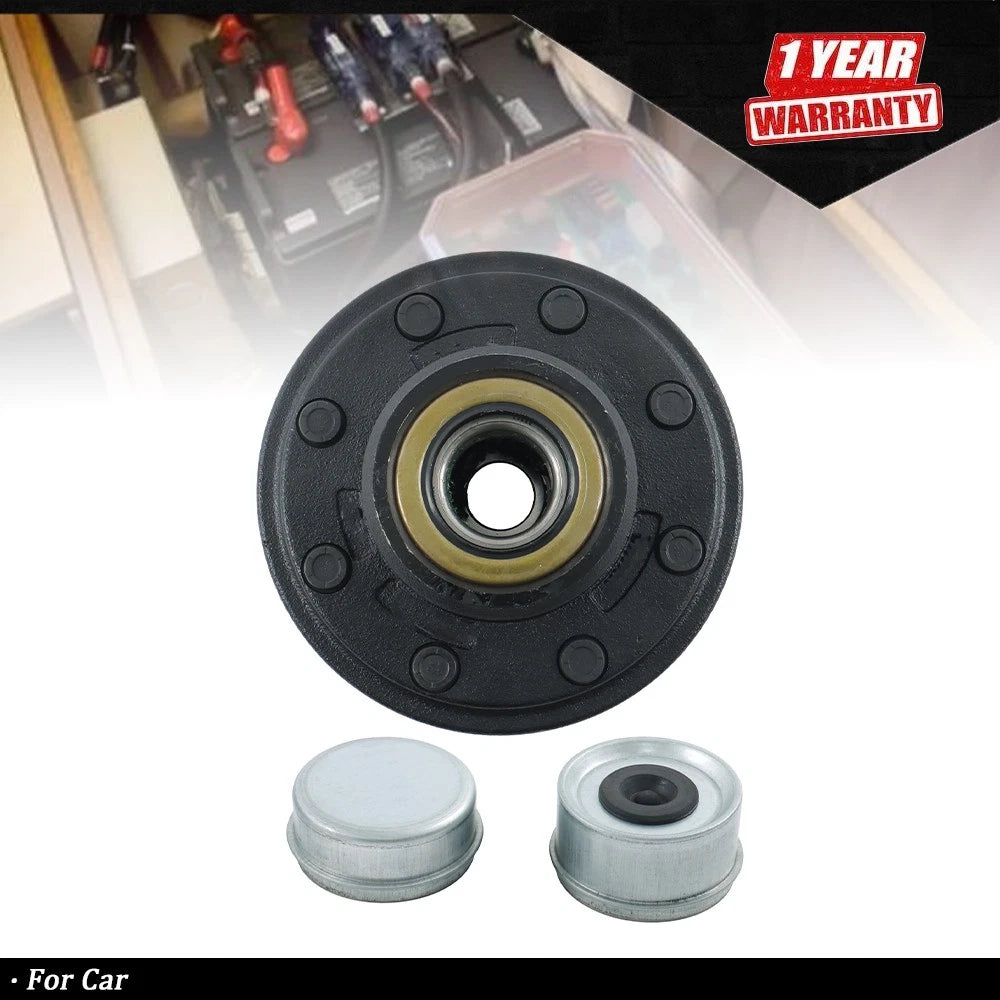Spindle Hub Kit for 8 On 6.5' Trailer (Pre-Assembled, Pre-Lubricated)