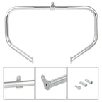 Lower Vented Leg & Crash Bar for Harley Street Road Glide (2014–2024) Gunship Gray