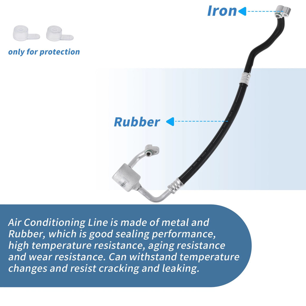 A/C Refrigerant Liquid Hose for Toyota Highlander (2009–2015) No. 887040E050