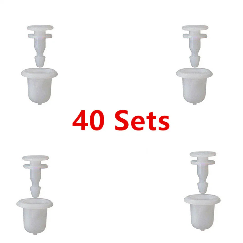 40 x Car Wheel Arch Fender Flare Liner Clips for Nissan Frontier (2001-2023)