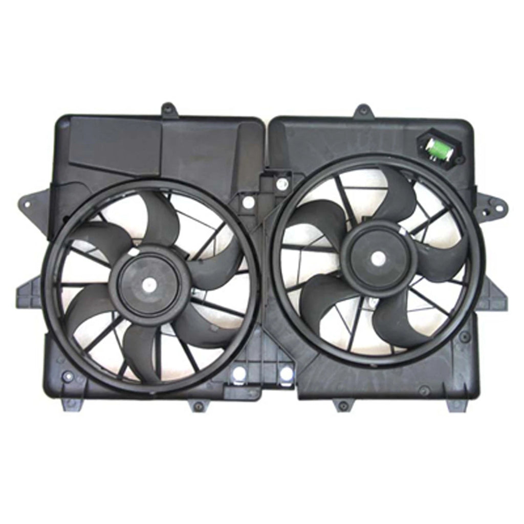 Replacement Dual Fan Assembly For 2005-2008 Ford Escape Hybrid