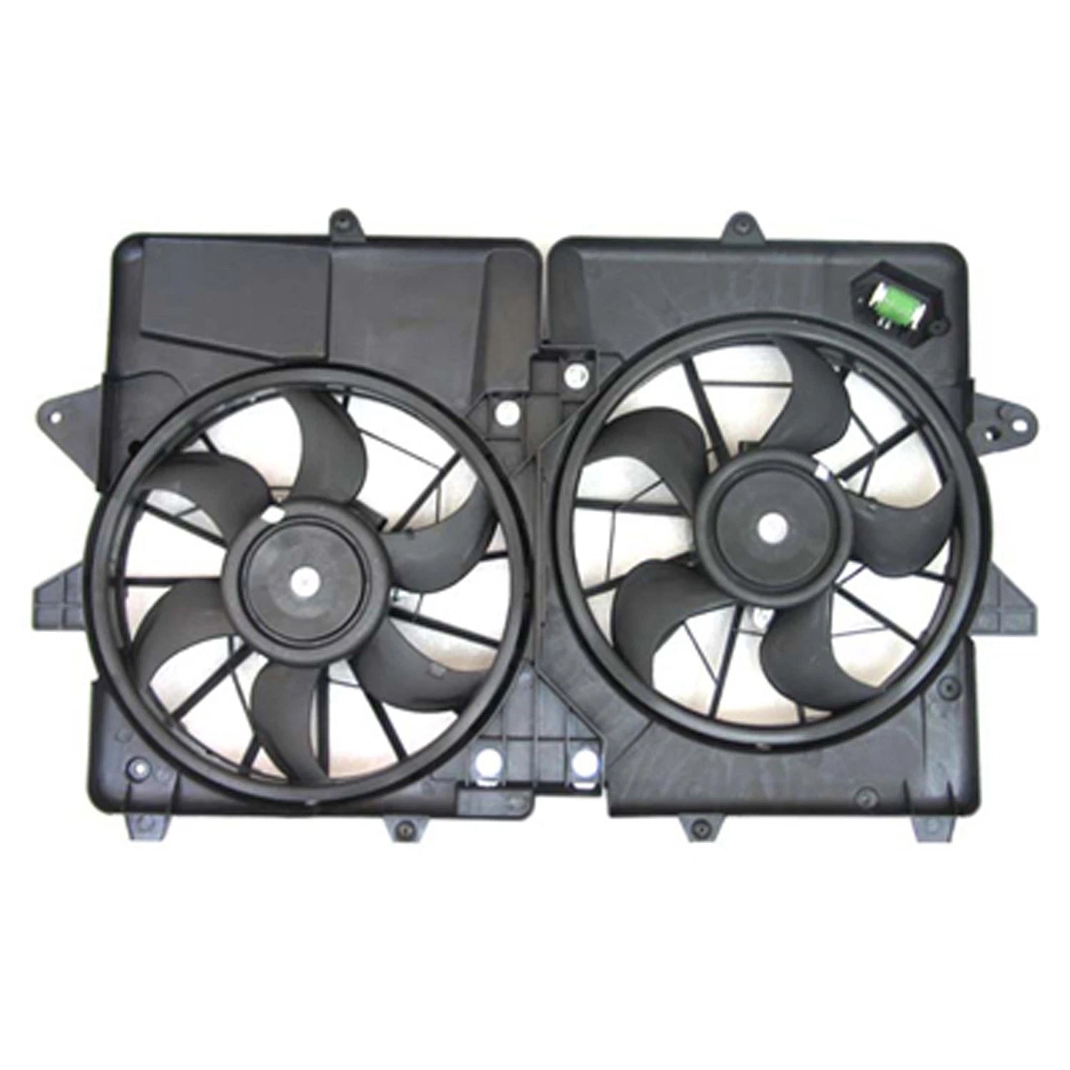 Replacement Dual Fan Assembly For 2005-2008 Ford Escape Hybrid