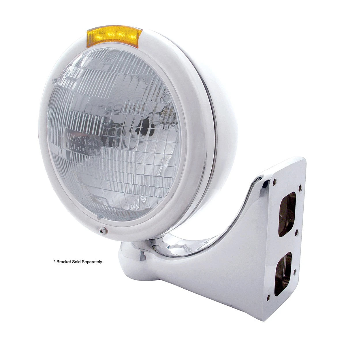 Headlight Bulb and LED Turn Signal Lens Replacement for Classic Chrome (1930–1959)