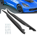 Z06 Style Side Skirts for Corvette C7 (2014–2019) Gloss Black ABS
