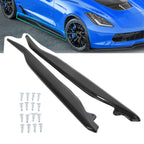 Z06 Style Side Skirts for Corvette C7 (2014–2019) Gloss Black ABS