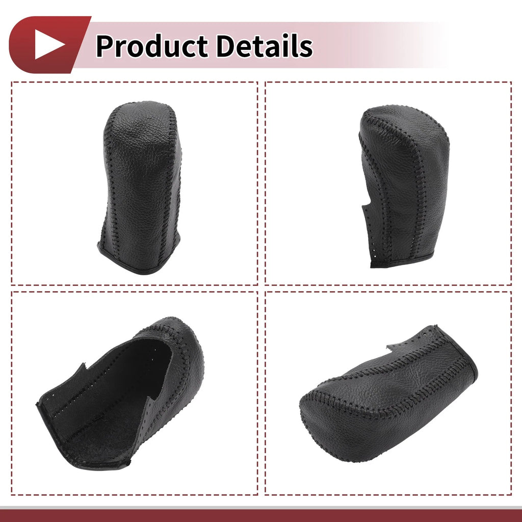 1 Pc Gear Shift Knob Cover for Ford Fiesta (2009–2012) Faux Leather