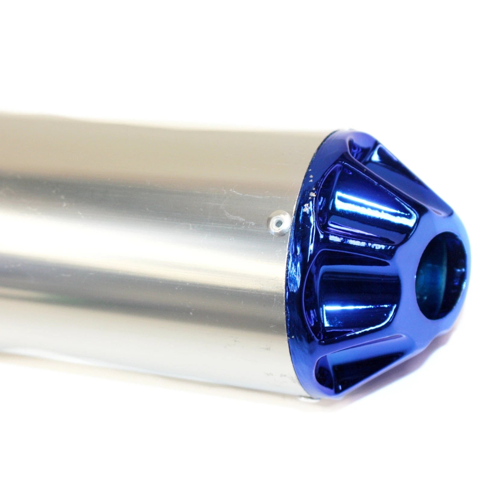 28mm Blue Exhaust Muffler Clamp for Pit Pro Quad Dirt Bike ATV (90–140cc)