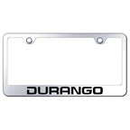 Stainless Steel License Plate Frame - Officially Licensed for Dodge Durango