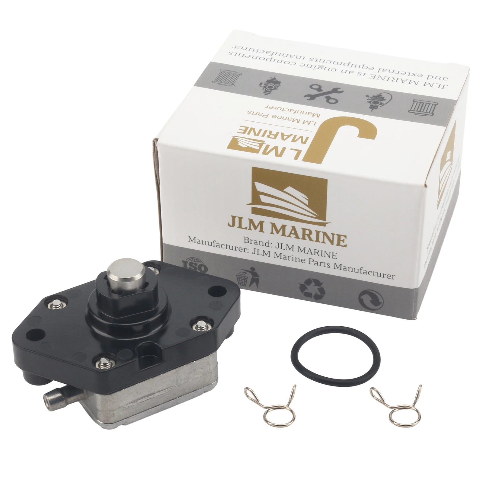 Fuel Pump & O-ring Kit for Yamaha Marine F 4 5 HP Outboard (4-Stroke)