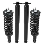 Set of 4 Shock Struts & Coil Springs for Chevrolet Colorado RWD (2004–2012)