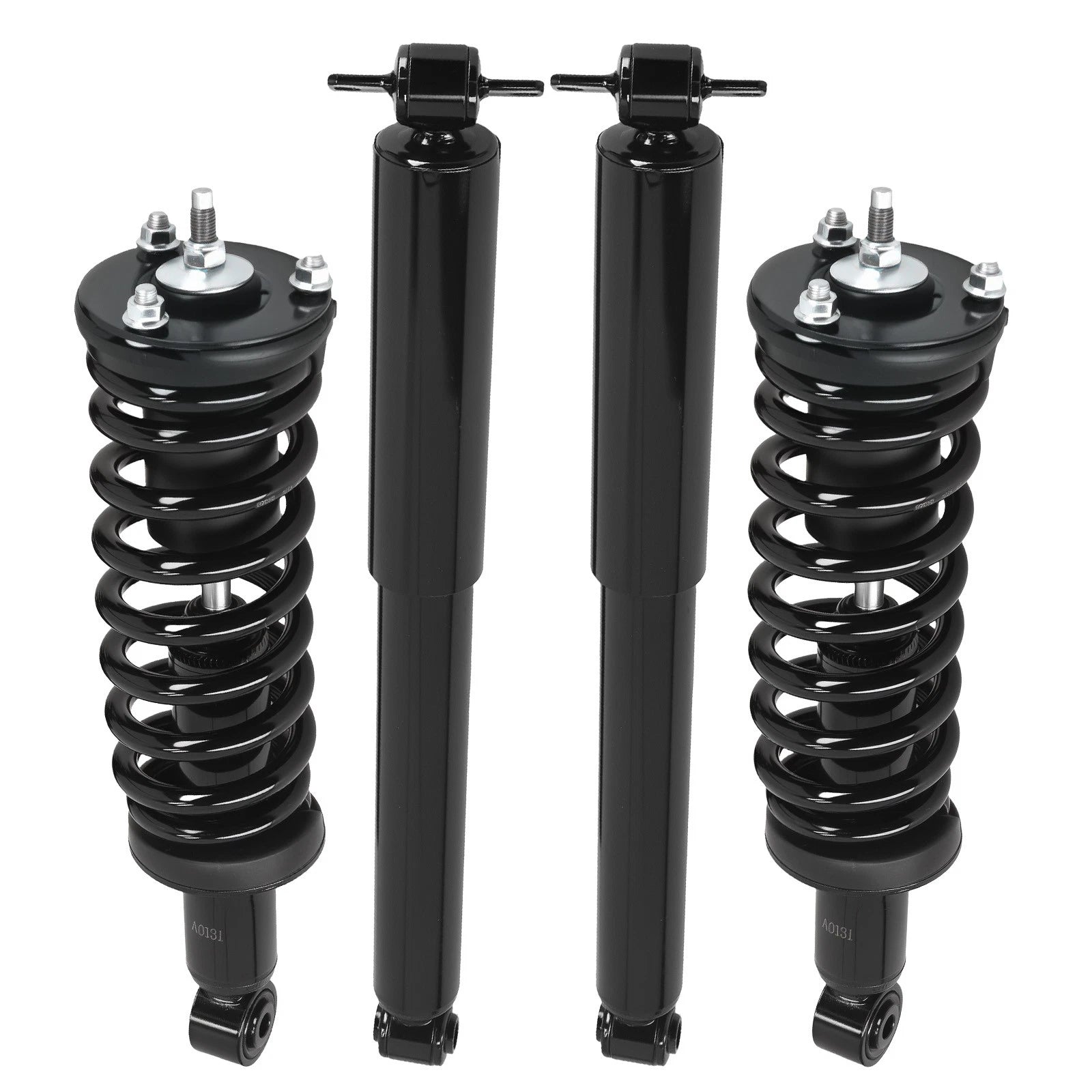 Set of 4 Shock Struts & Coil Springs for Chevrolet Colorado RWD (2004–2012)