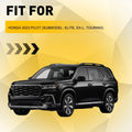 Chrome Passenger Side Front Bumper Grille Trim for Honda Pilot (2023–2025)
