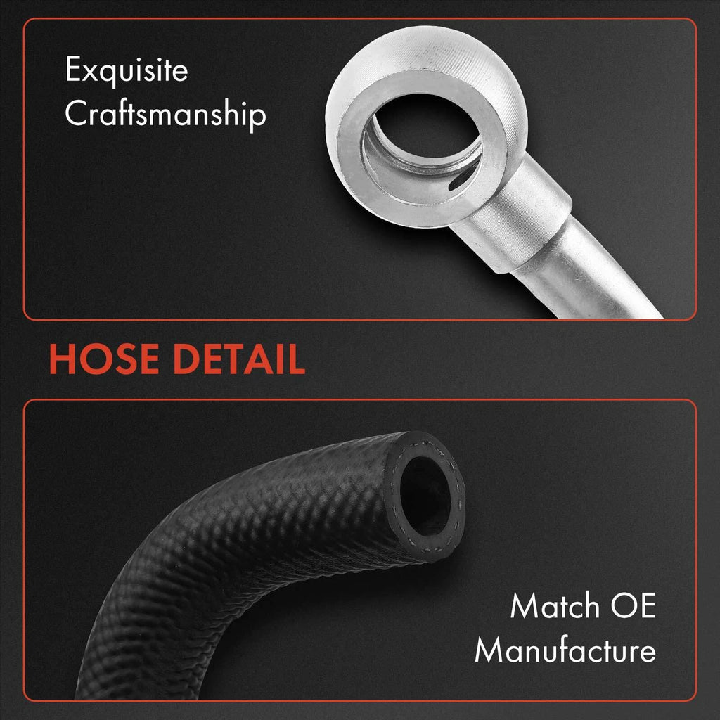 Power Steering Return Line Hose for BMW E34 530i 540i 740i (1988–1996)