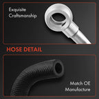 Power Steering Return Line Hose for BMW E34 530i 540i 740i (1988–1996)