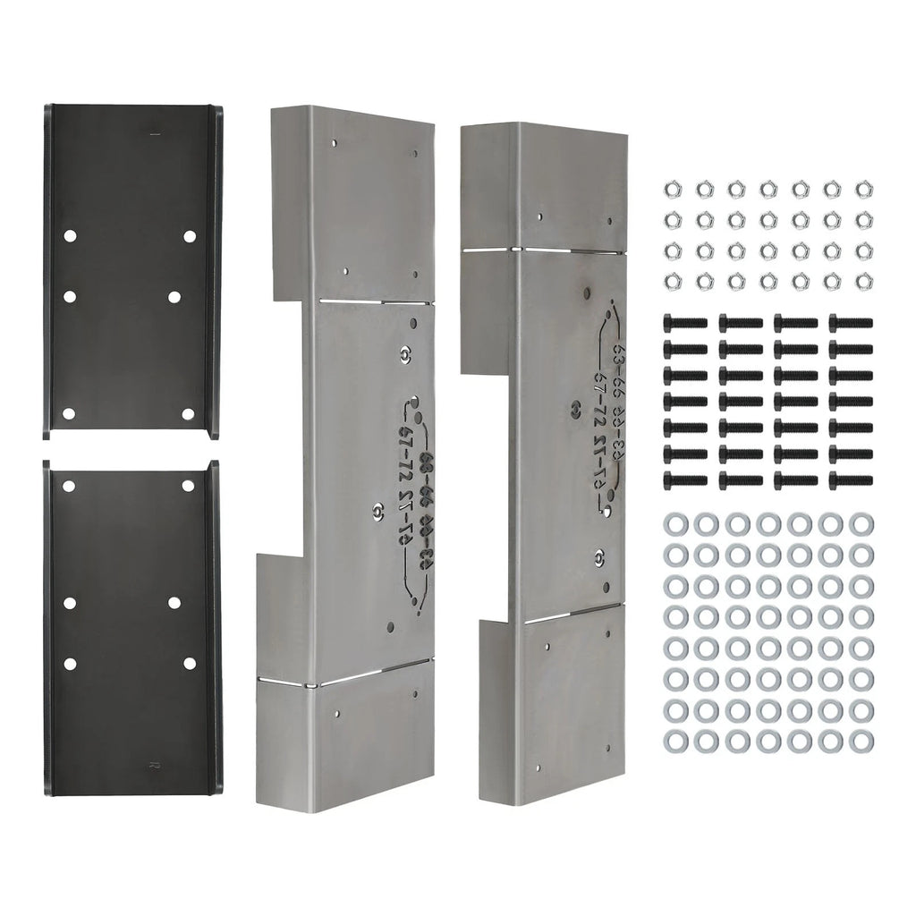 Frame Shortening Kit for GMC C10 (1963–1972) - 1/4" Heavy Plate