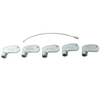 5 x Ignition Keys for Heavy Equipment (2498, 8-94402498)