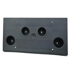 Replacement Polypropylene Front License Plate Bracket for See Compatibility Chart