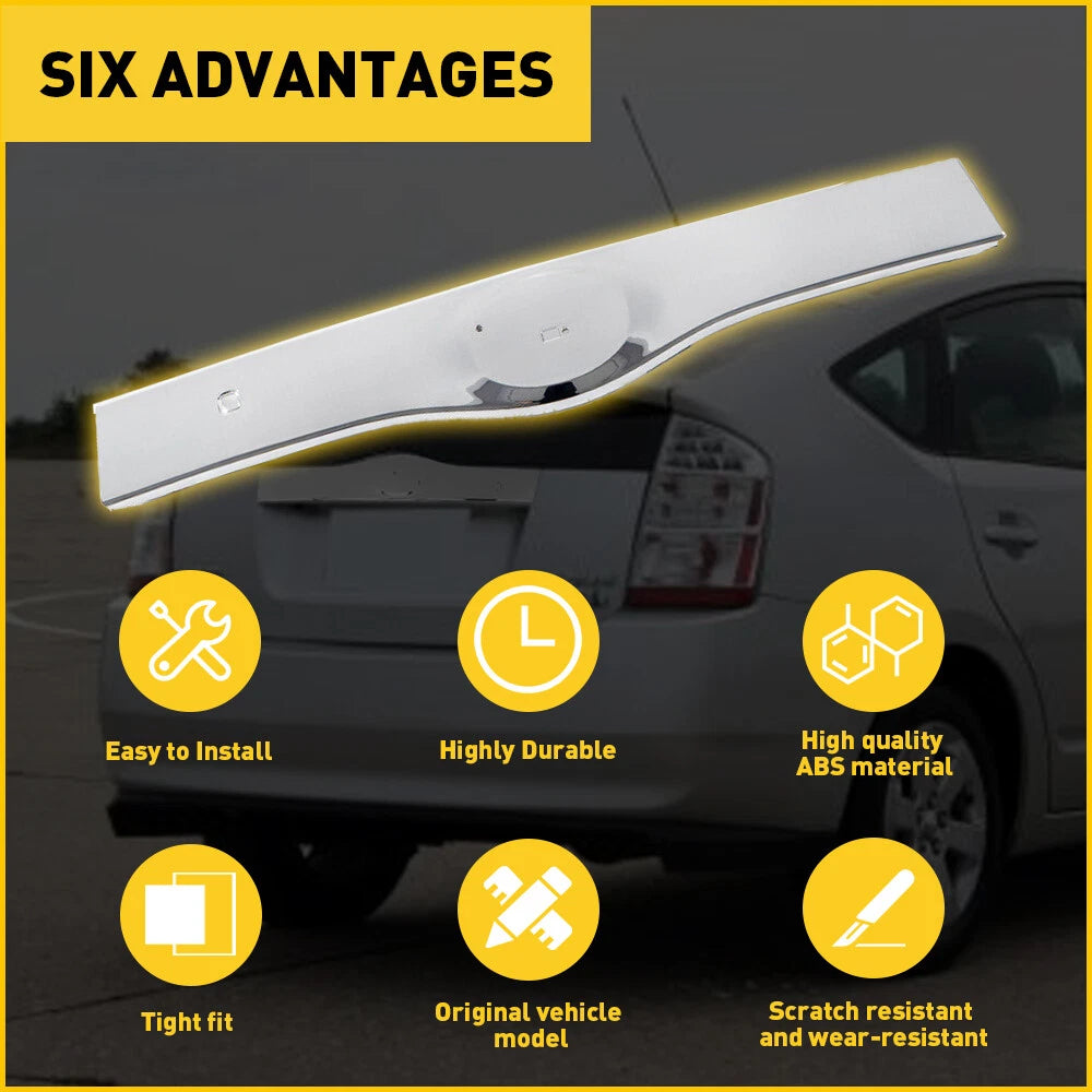 Rear Tailgate Liftgate Handle Garnish for Toyota Prius (2004–2009) Carbon Fiber