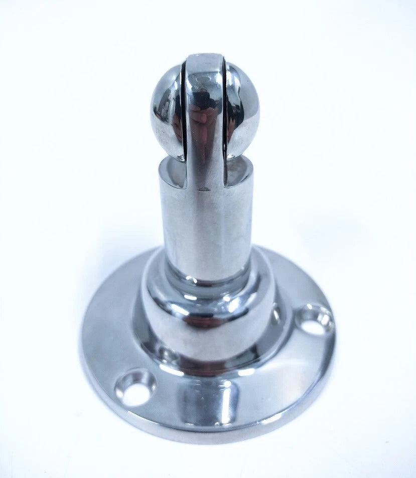Stainless Steel Antenna Swivel Mount for Shakespeare 81-S (1''-14 Thread)