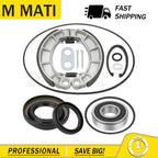 Rear Brake Drum Bearing Seals Shoes Kit for Honda Foreman 500 Rancher 420 (2014–2023)