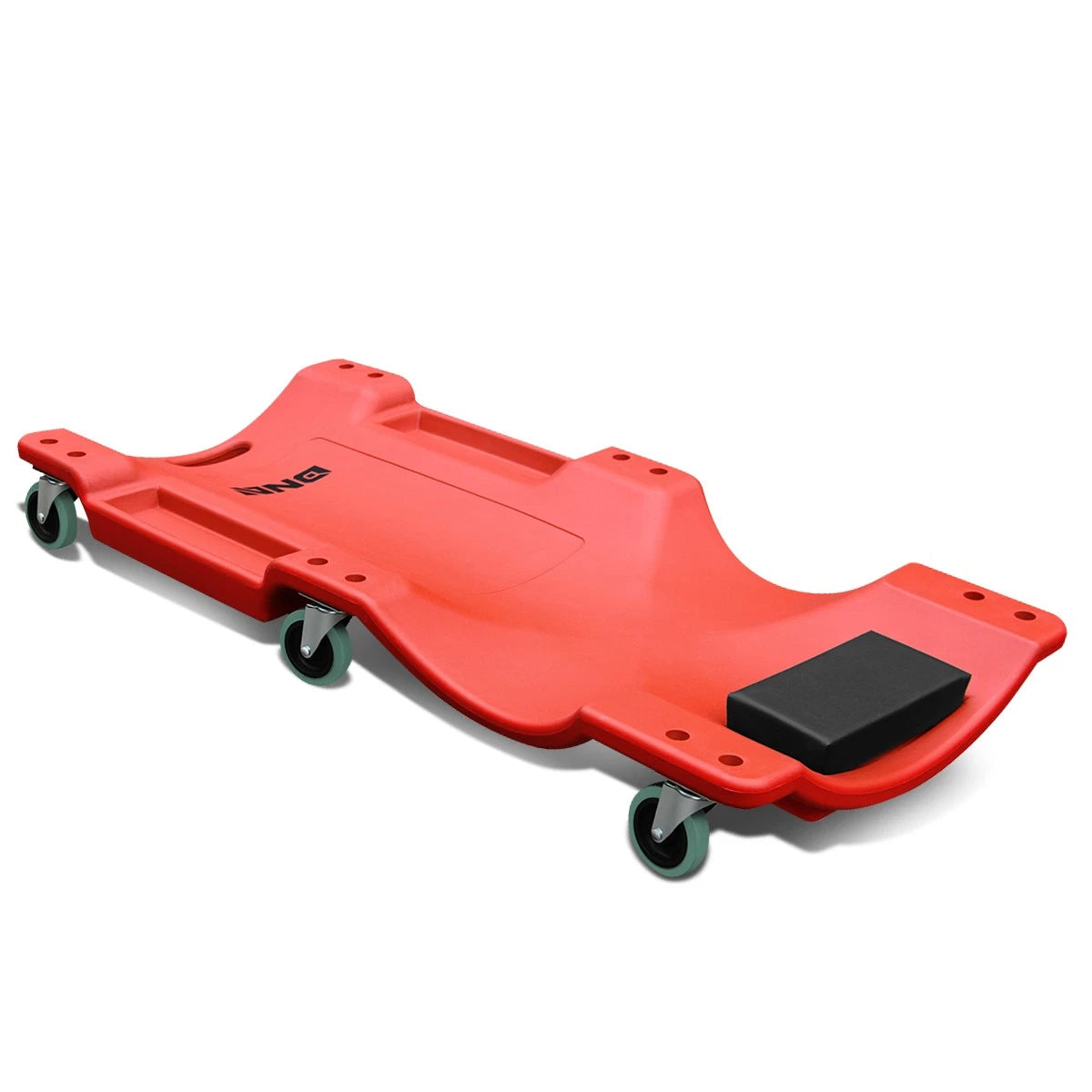 40" Low Profile Automotive Creeper for Vehicle Repair with Padded Headrest