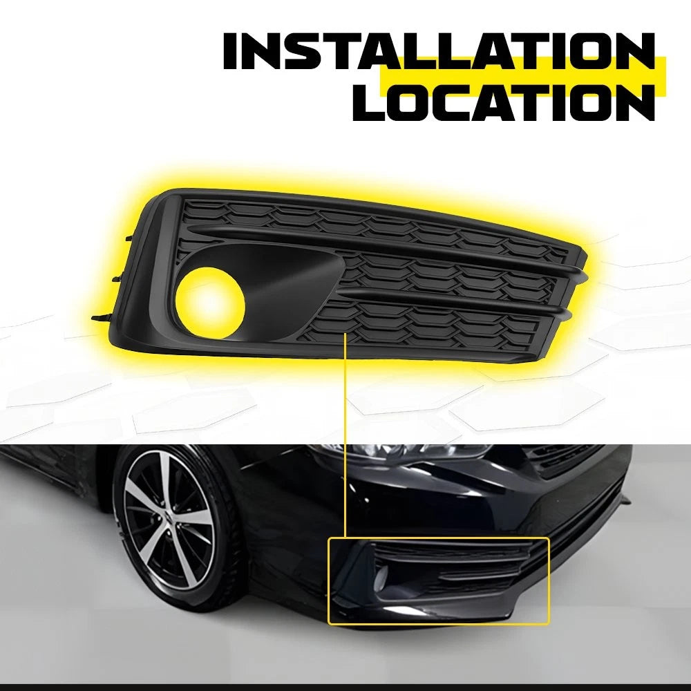 Fog Light Cover for Subaru Impreza (2020–2023) Front Passenger Right Side