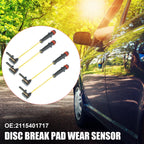 4pcs Disc Brake Pad Wear Sensor for Mercedes-Benz CL500 (2000–2006)
