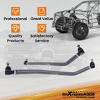 Steering Linkage Drag Link Tie Rod Upgrade Kit for Dodge Ram 2500 3500 (1994–1999)
