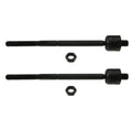 Set of 2 Front Inner Steering Tie Rod Ends for Ford Lincoln Mercury