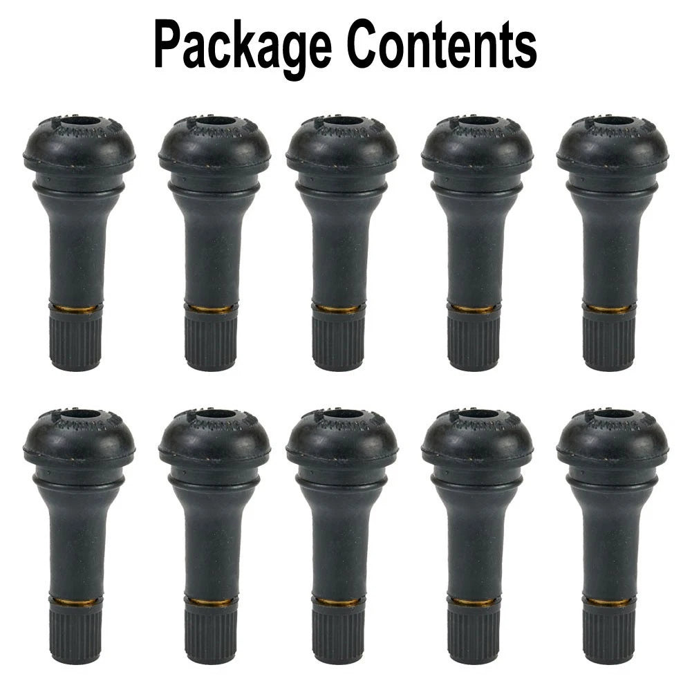 10Pcs Valve Stems TR413 for Tubeless Tires