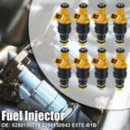 Set of 8 Fuel Injectors 0280150943 for Ford F150 F250 F350 E150 (1997–2003)