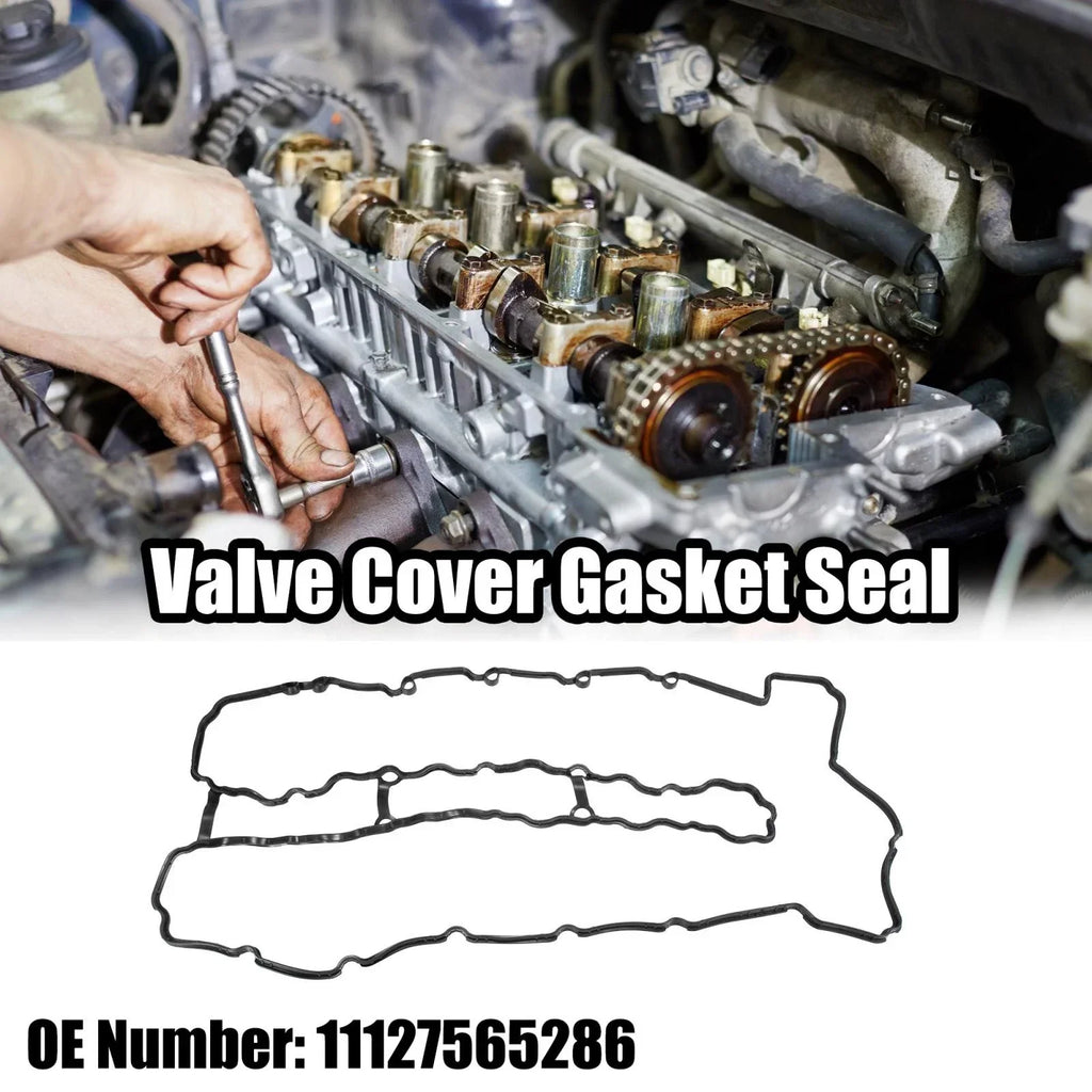 Black Valve Cover Gasket Seal for BMW 135i 335 535i 740i X6 Z4