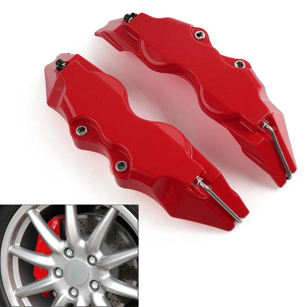 Large 3D Style Auto Disc Brake Caliper Covers for Universal Cars