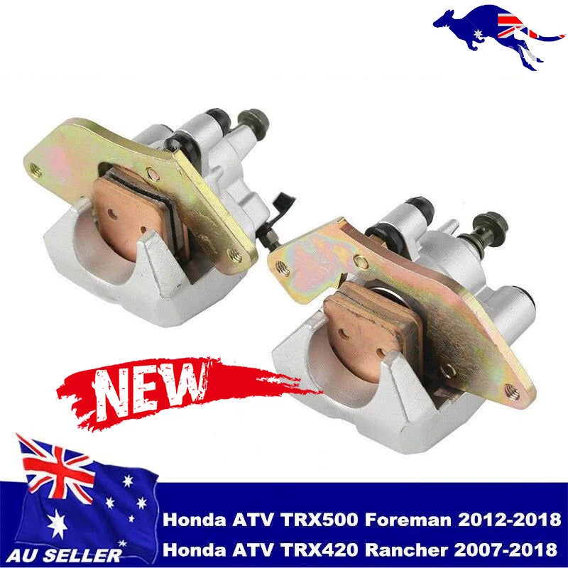 2X Front Brake Caliper for Honda Rancher 420 TRX420 TM/E FA FE FM FPE FPM (2007–2018)