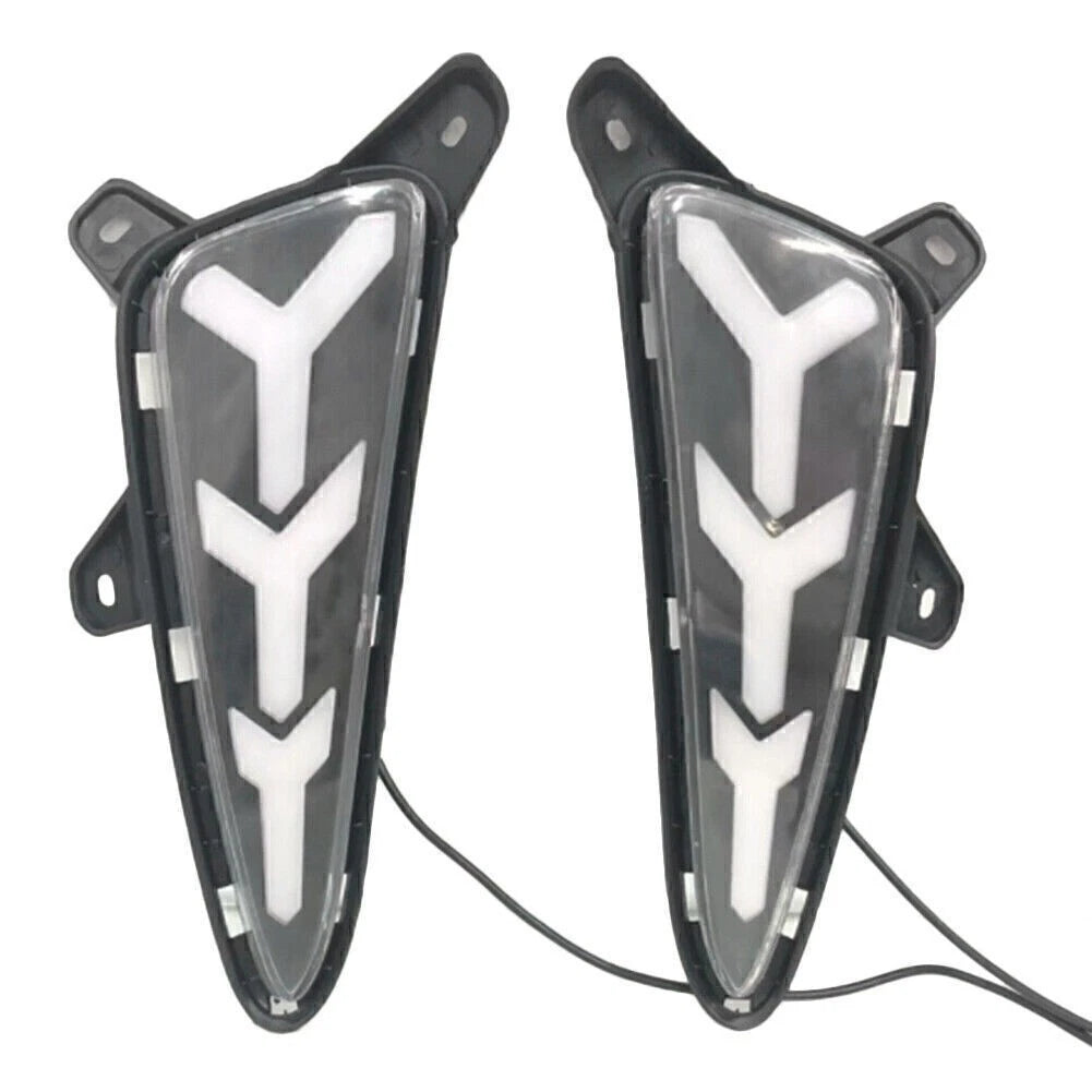 LED Daytime Running Light Fog Lamp DRL w/ Signal for Toyota C-HR (2016–2018)