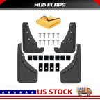 Set of 4 Mud Flaps Splash Guards for Ford Bronco Sport (2022)