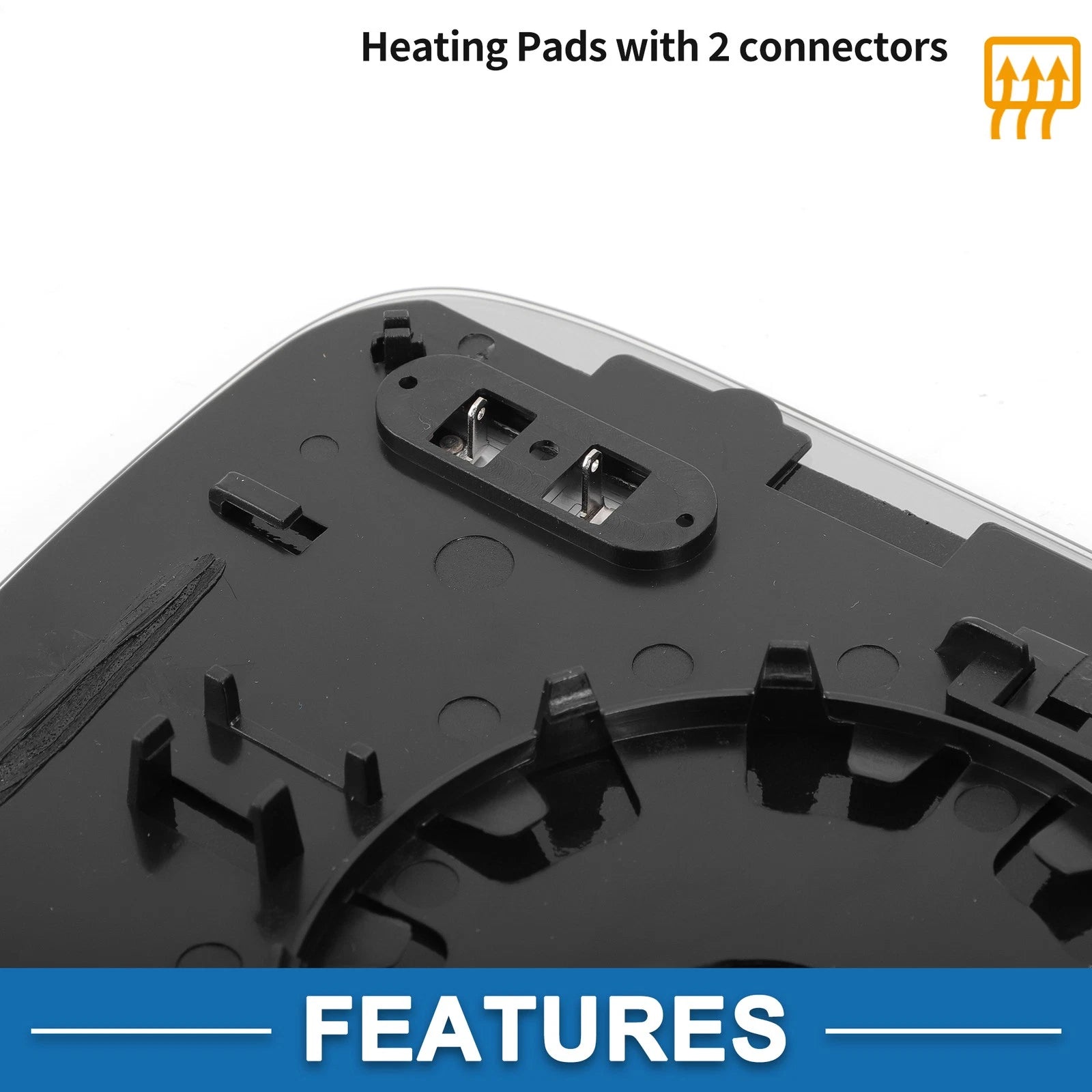 Heated Mirror Glass for Volkswagen Touareg (2002–2006)