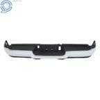 Rear Step Bumper Assembly Chrome Steel for RAM 2500 3500 (2019–2024)